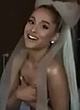 Ariana Grande goes topless on instagram pics