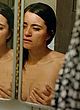 Paulina Gaitan watching breasts in the mirror pics