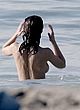 Emmanuelle Chriqui showing side-boob in water pics