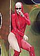 Katy Perry red dressed performs  pics
