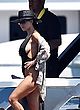 Kourtney Kardashian showing side-boob on a yacht pics