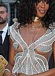 Naomi Campbell naked pics - showing right nipple in public