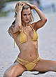 Joy Corrigan in yellow bikini photoshoot pics