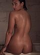 Demi Lovato sideboob & ass in bathroom pics
