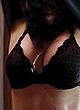 Jodi Lyn OKeefe big cleavage in black lingerie pics