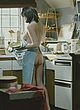 Leonor Watling sideboob & nude ass in kitchen pics