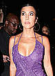 Kourtney Kardashian in short see through dress pics
