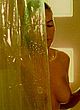 Monica Bellucci naked pics - boobs through shower curtain
