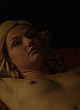 Emily Meade naked pics - displaying breasts in bed