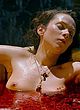 Anna Friel naked pics - lying & nude tits in red water