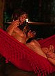 Vimala Pons nude tits in swing hammock bed pics