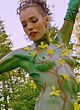Jemma Dallender naked pics - nude covered with body paint