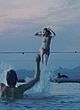 Anne Hathaway naked pics - fully nude jumping into water