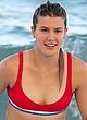 Eugenie Bouchard hot pokies & ass in red bikini pics