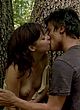 Lauren Ashley Carter naked pics - kissing, showing her breasts