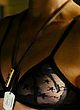 Keira Knightley naked pics - nipples in see thru black bra