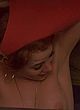 Anna Friel naked pics - exposing her boobs in car