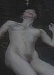 Courtney Love naked pics - lying fully naked in water