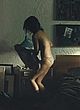 Zoe Saldana topless & see-through top pics