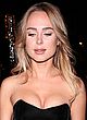 Kimberley Garner busty in a tiny strapless top pics