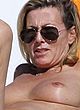 Claire Chazal goes topless on the beach pics