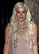 Lily Allen naked pics - shows nips in see-thru dress