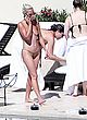 Lady Gaga topless by the pool in mexico pics