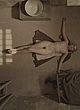 Deborah Francois naked pics - lying full frontal on floor