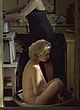 Emmanuelle Devos nude, showing breasts in movie pics