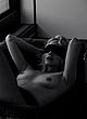 Amber Valletta naked pics - posing topless for lui mag