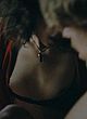 Aurora Perrineau nude breasts in car & kissing pics
