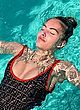 Thylane Blondeau busty in a skimpy swimsuit pics