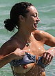 Lilly Becker nip-slip in a strapless bikini pics