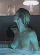 Natasha Henstridge showing boobs, kissing in pool pics