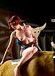 Virginia Petrucci topless mechanical bull riding pics