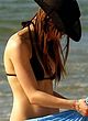 Avril Lavigne in bikini on the beach pics