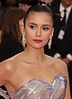 Nina Dobrev busty in tiny 3d printed gown pics