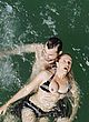 Isabella Ferrari flashing boobs in water pics