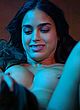 Melissa Barrera naked pics - showing tits, group sex scene