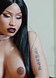 Nicki Minaj naked pics - boobs exposed