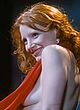 Jessica Chastain naked pics - showing side-boob in public