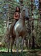 Toni Basil riding a horse, showing boobs pics