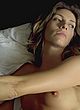 Dawn Olivieri sex, showing small tits in bed pics