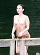 Megan Fox topless candids on set pics