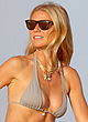 Gwyneth Paltrow showing pokies in bikini top pics