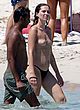 Serena Skov Campbell naked pics - showing her tits at the beach