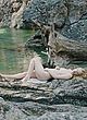 Sophie Lowe swimming, sunbathing naked pics