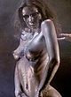 Carole Laure naked pics - gold body paint, fully nude