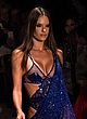 Alessandra Ambrosio nip slip on the runway pics
