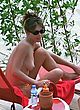 Elizabeth Hurley naked pics - topless at the beach